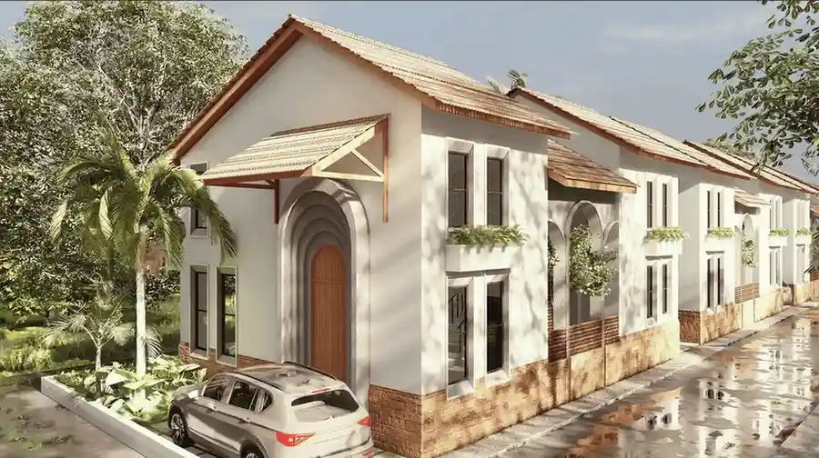 Novo Socorro villas in Goa